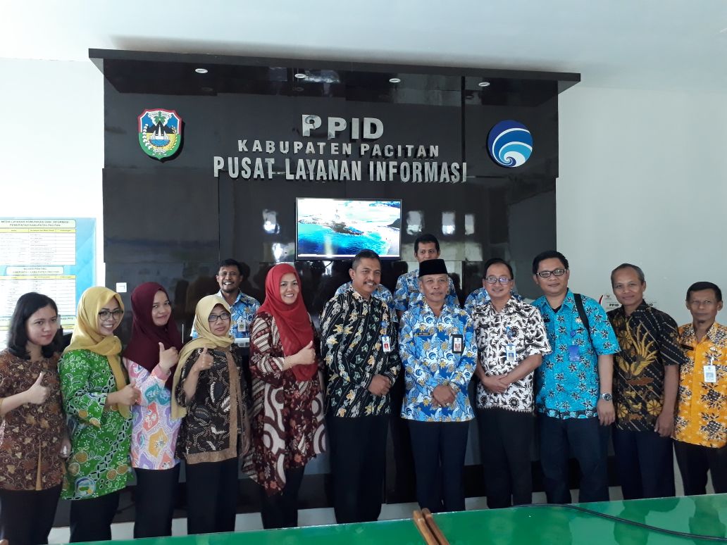 Kunjungan Kerja PPID Kota Madiun ke PPID Kabupaten Pacitan