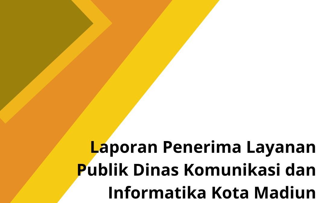 Laporan Penerima Layanan Publik Dinas Komunikasi dan Informatika Kota Madiun bulan Oktober tahun 2023